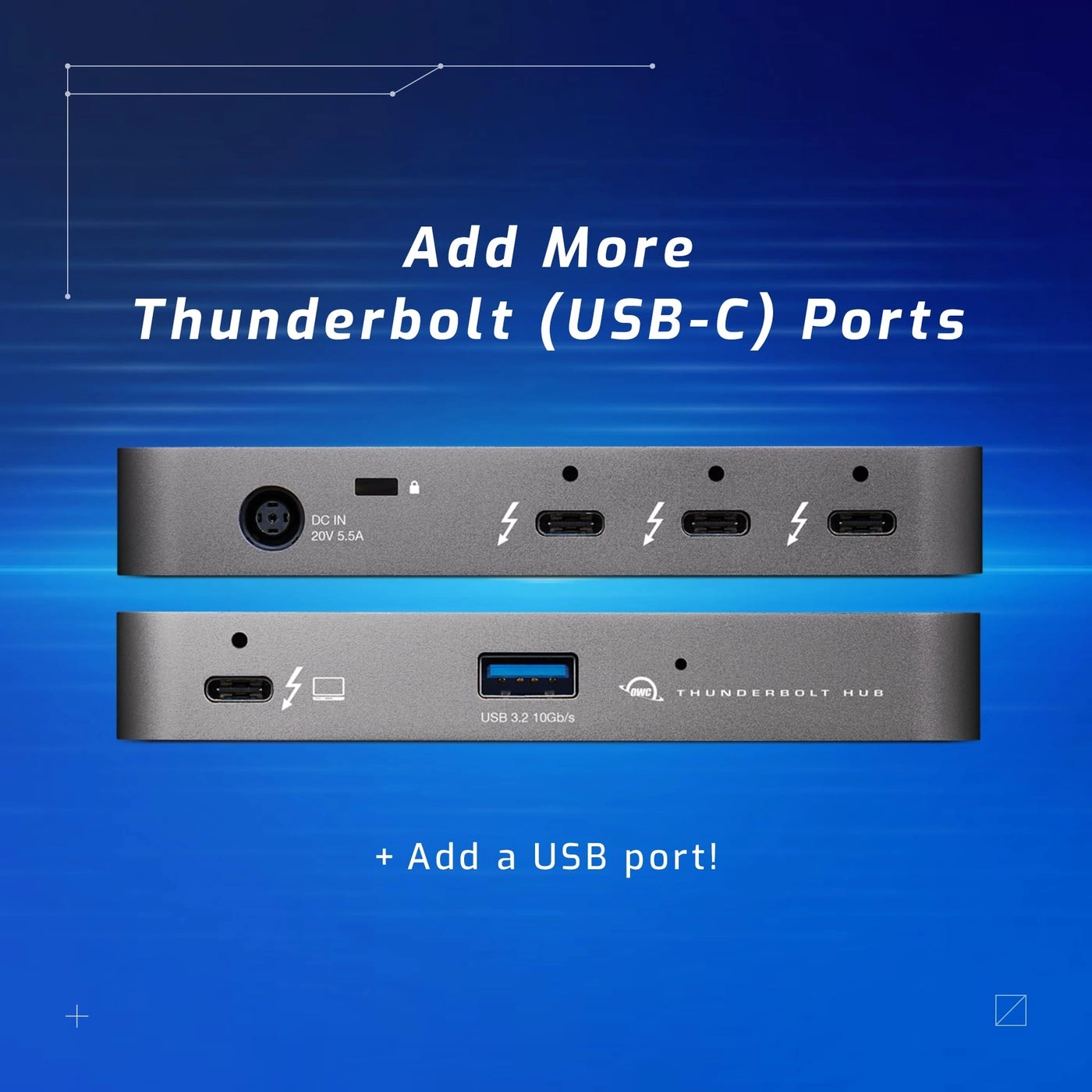 5 Port Thunderbolt Hub