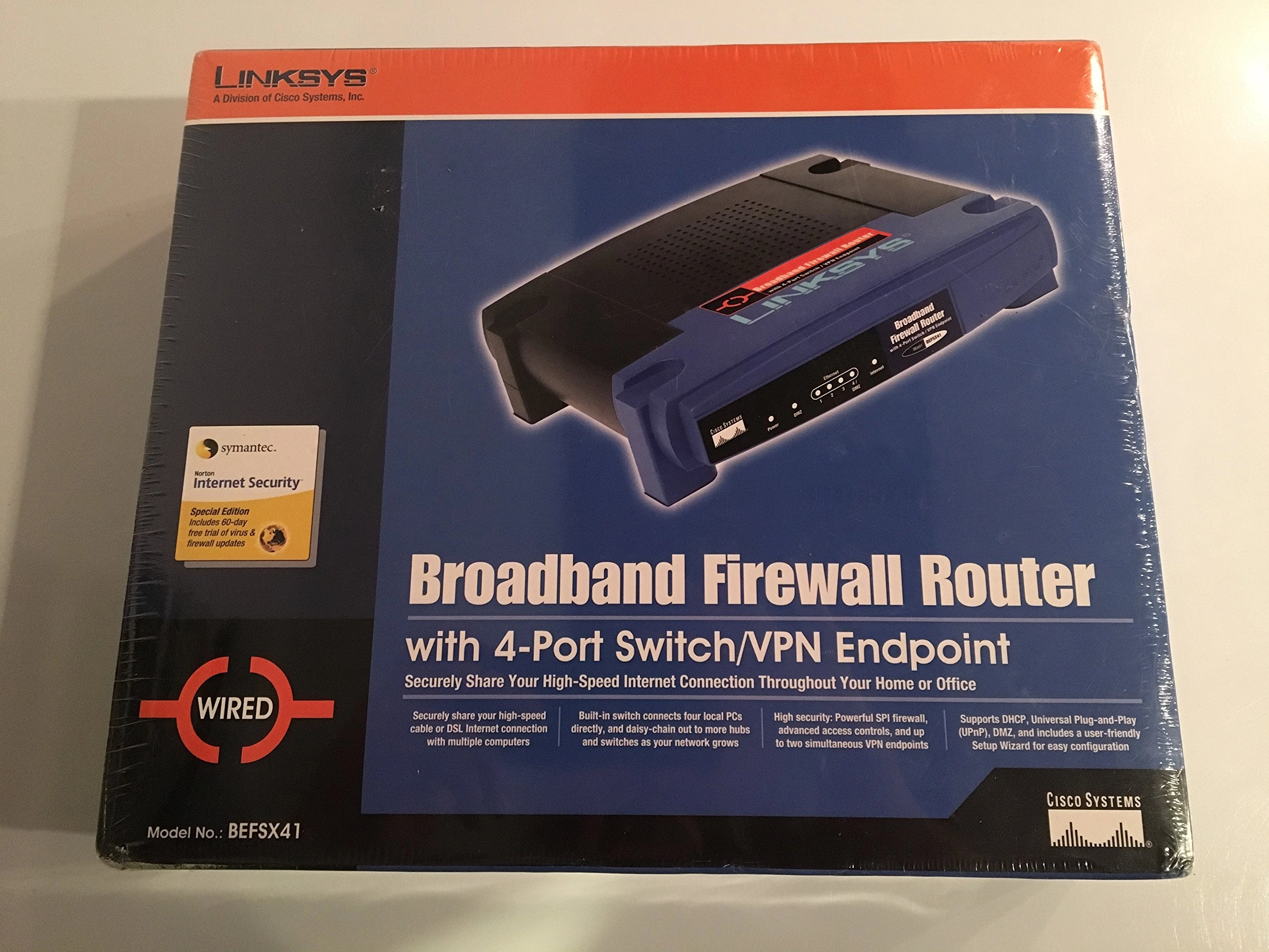 Linksys BEFSX41 - EtherFast Broadband Router