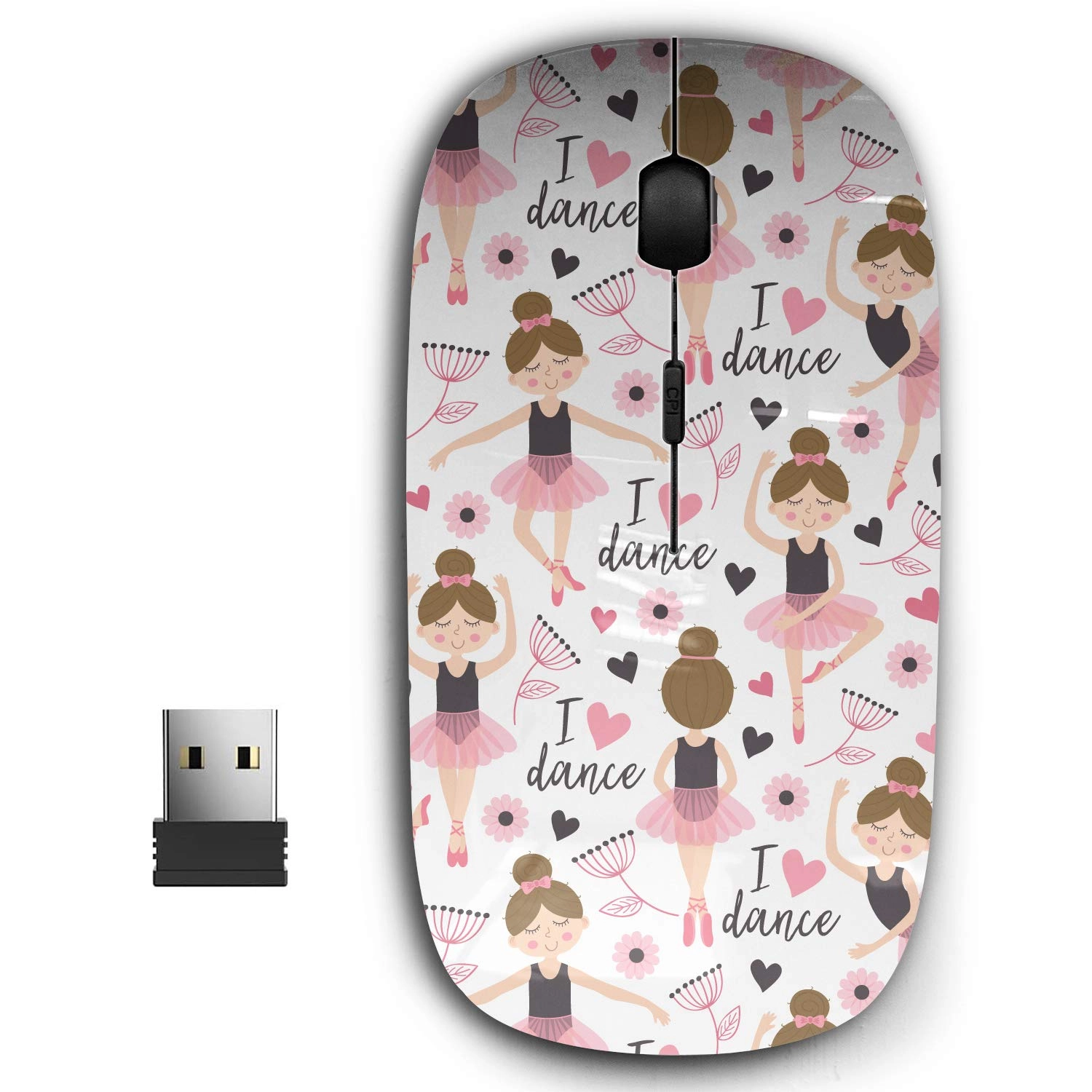 Ergonomic Portable USB Wireless Mouse