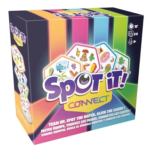 Spot It! Connect - 8 years and up English French
