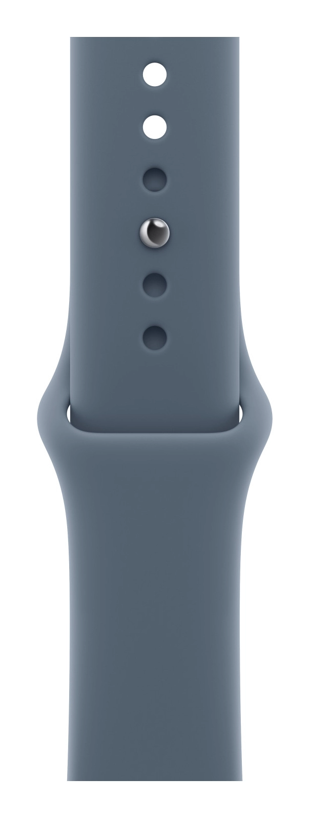 Sport Band for Apple Watch 46mm - Fluoroelastomer Pin-and-Tuck Anchor Blue