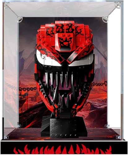 Acrylic Display Box - for 76199 Spider-Man Carnage 20*20*25cm
