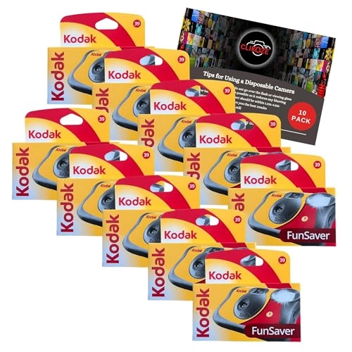 Funsaver 35mm - Pack of 10 39 Exposures + Photography Tips Card
