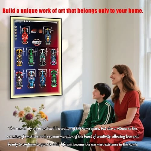 Le*go Speed Champions F1 Display Wall Mount