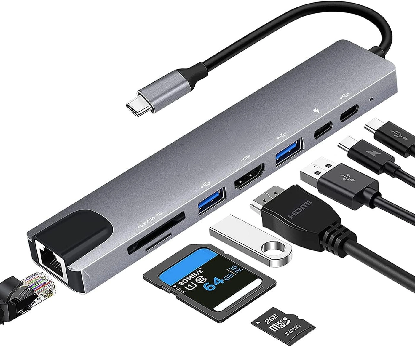 USB C Multiport Hub