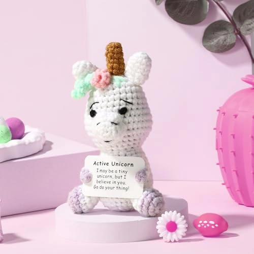 Unicorn Crochet 13 cm