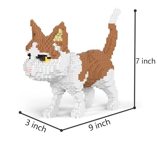 Little Yellow Cat Model - 1278 pcs
