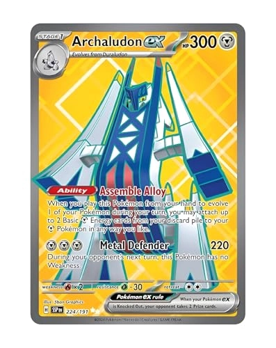 Pokémon Archaludon ex 224/191