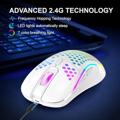 Weless Gaming Mouse - 2.4GHz Wireless