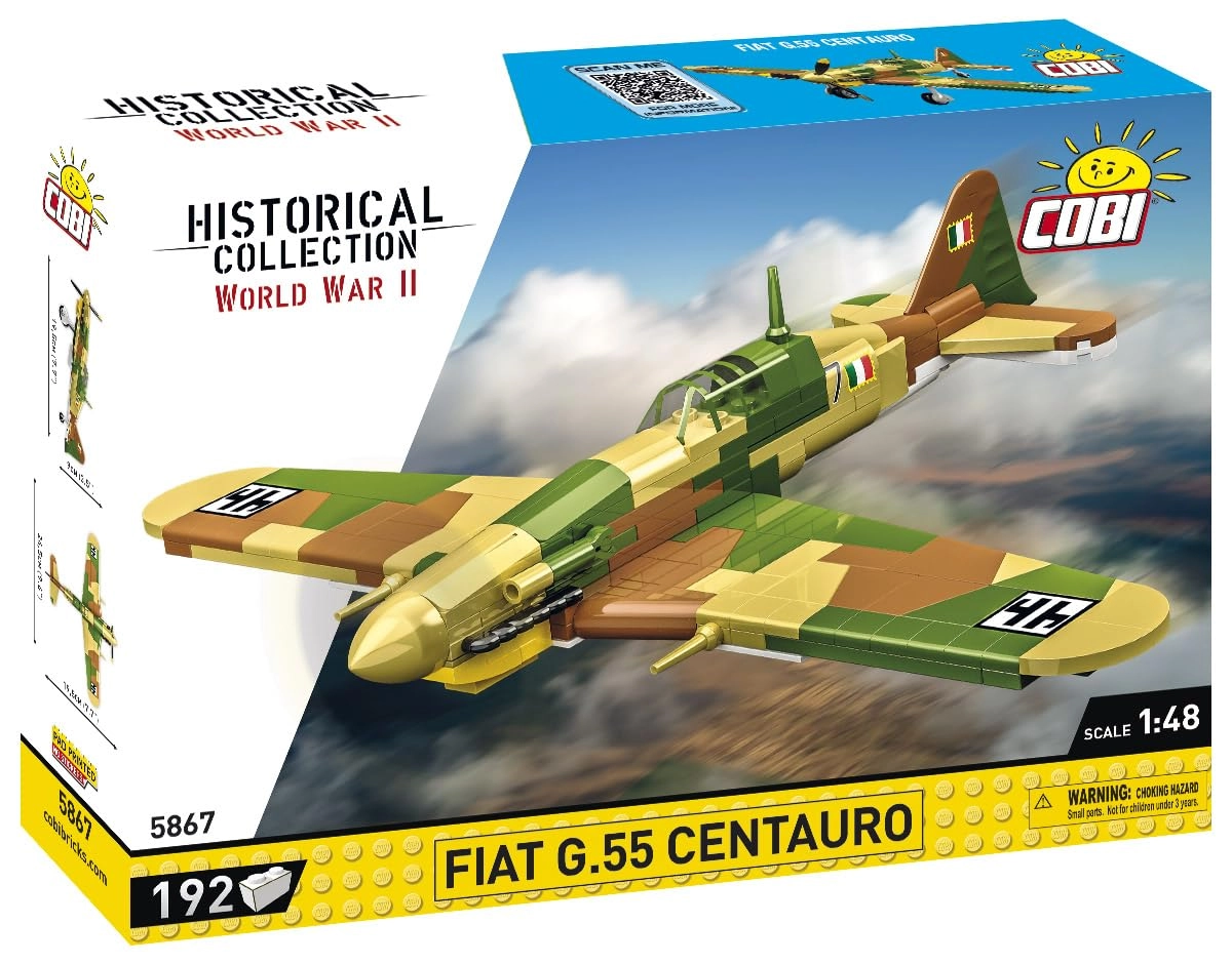 COBI Fiat G.55 Centauro (5867) - 192 elements 1:48 scale