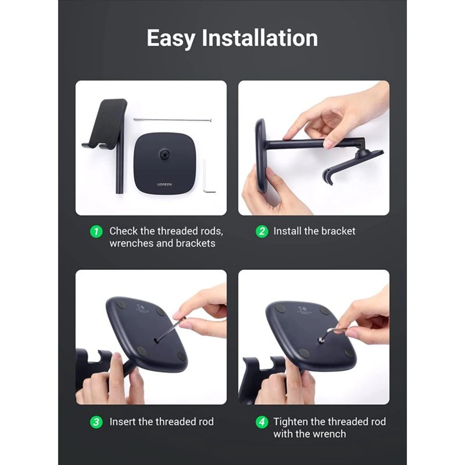 Mobile Stand - Multi-Angle Adjustable Charging Hole
