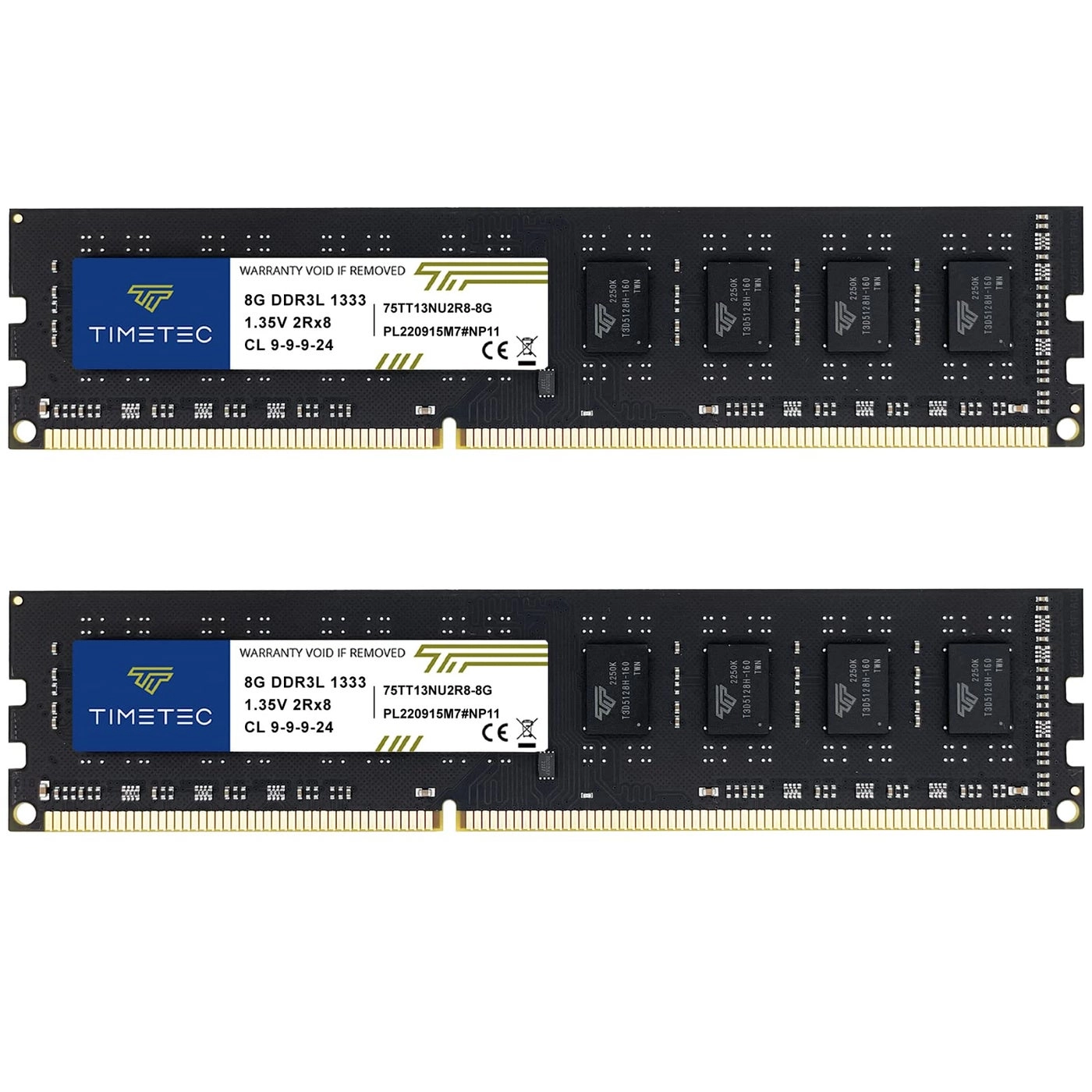 UDIMM - 16GB KIT(2x8GB) 1333MHz 240-Pin DDR3 / DDR3L