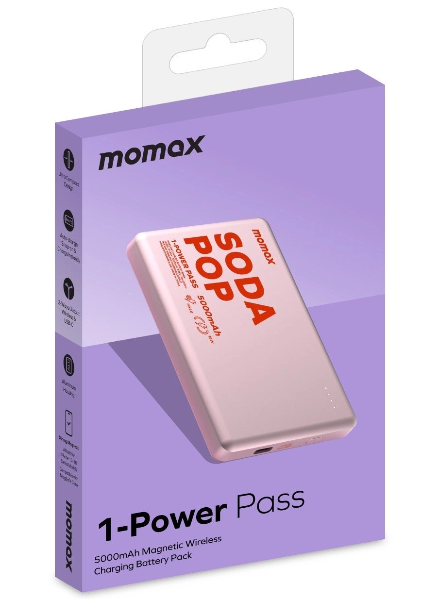 1-Power Pass - 5000mAh 20W MagSafe-compatible