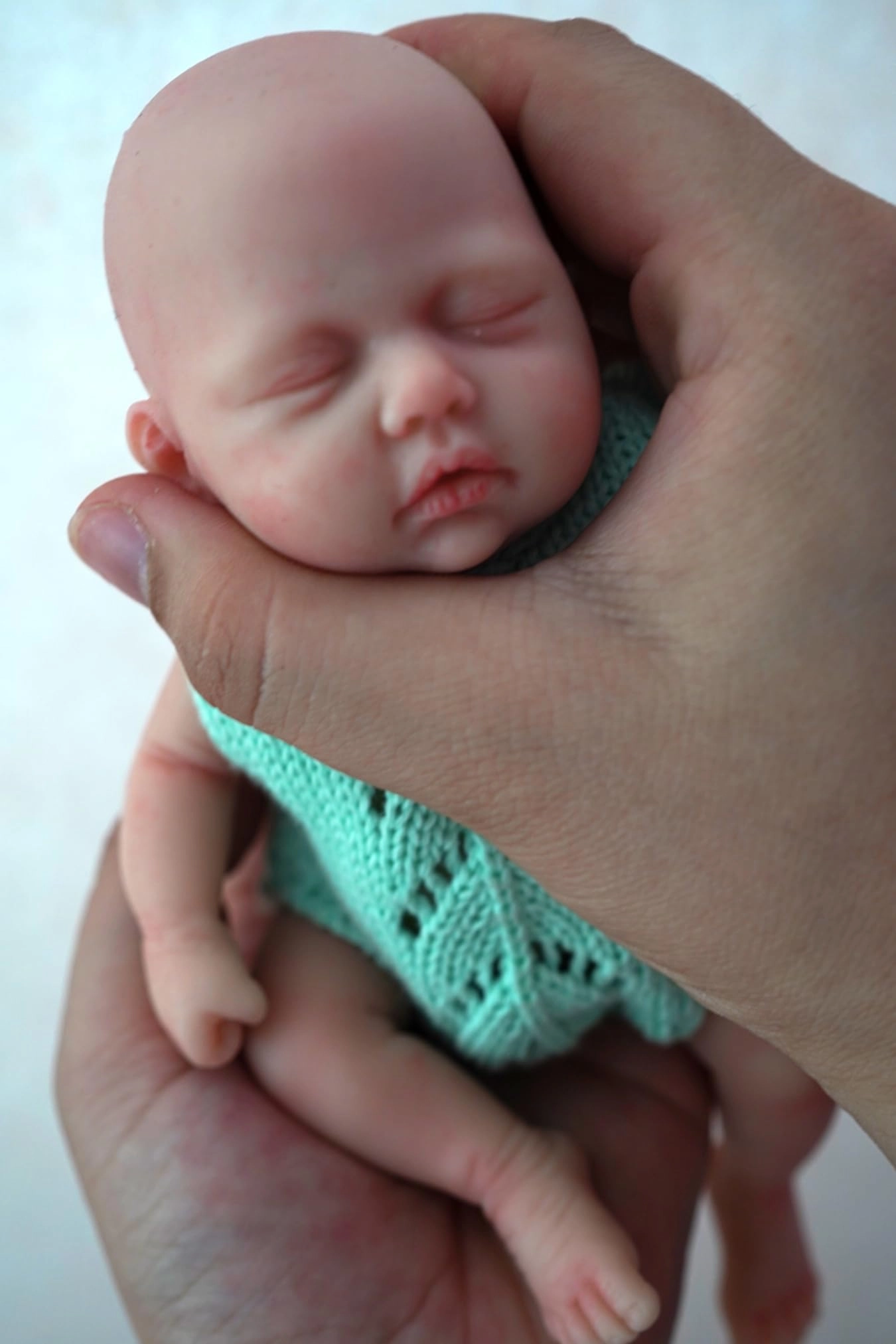 Jaden Reborn Baby Doll - 7 inches Silicone Ages 3+