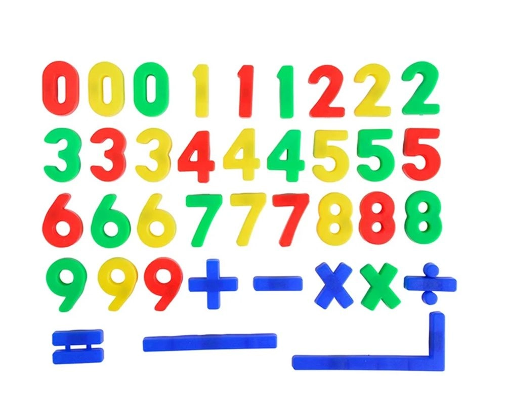 Art And Fun Magnetic Numbers And Signs - 3 years