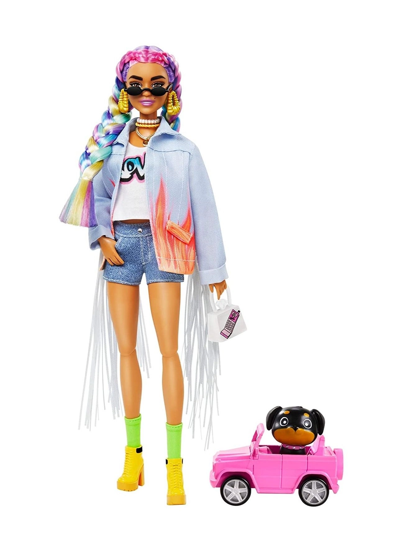 Barbie Extra - Rainbow Braids