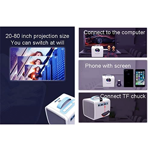 LCD Mini Projector - 700 Lumens 320x240