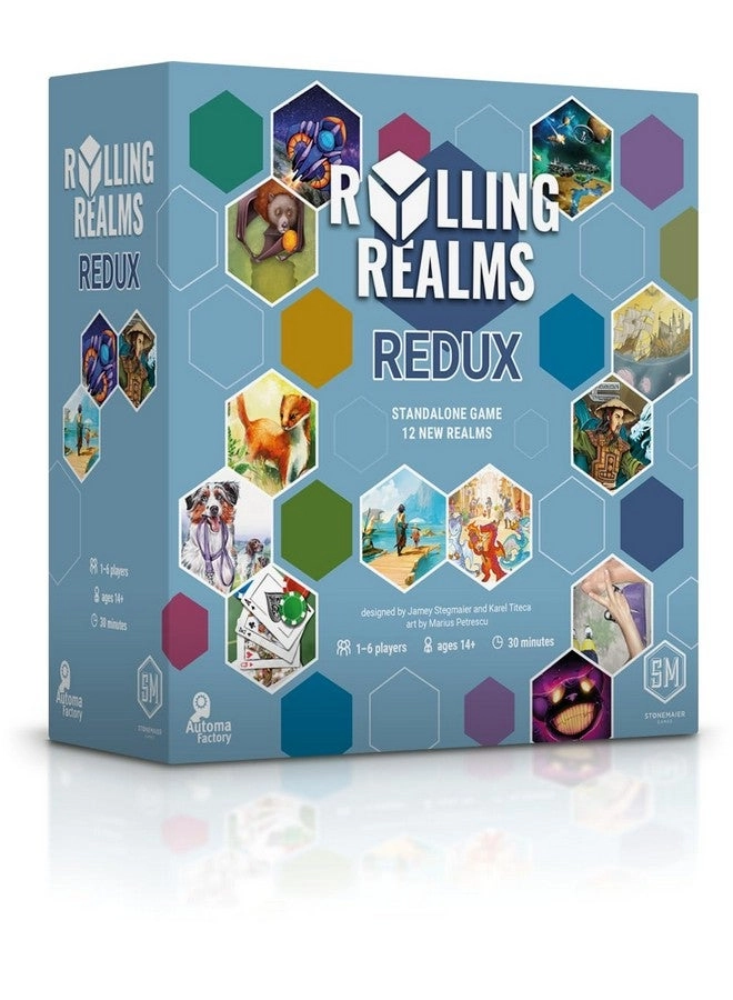 Stonemaier Games Rolling Realms Redux - Roll-and-Write