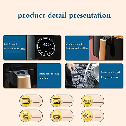 المقلاة الهواء - 4qt.