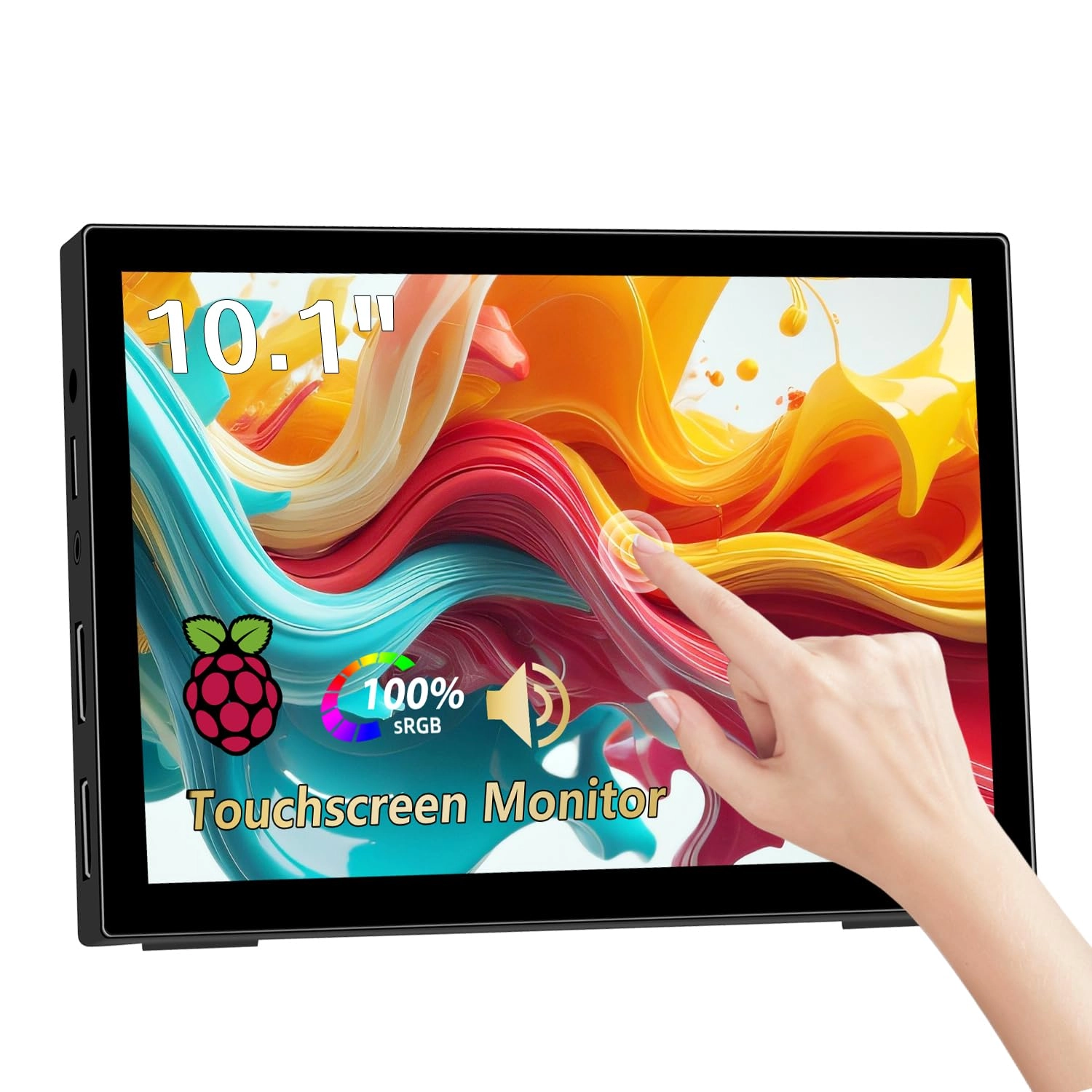 Akntzcs Portable Monitor - 10.1 Inches 1920x1200