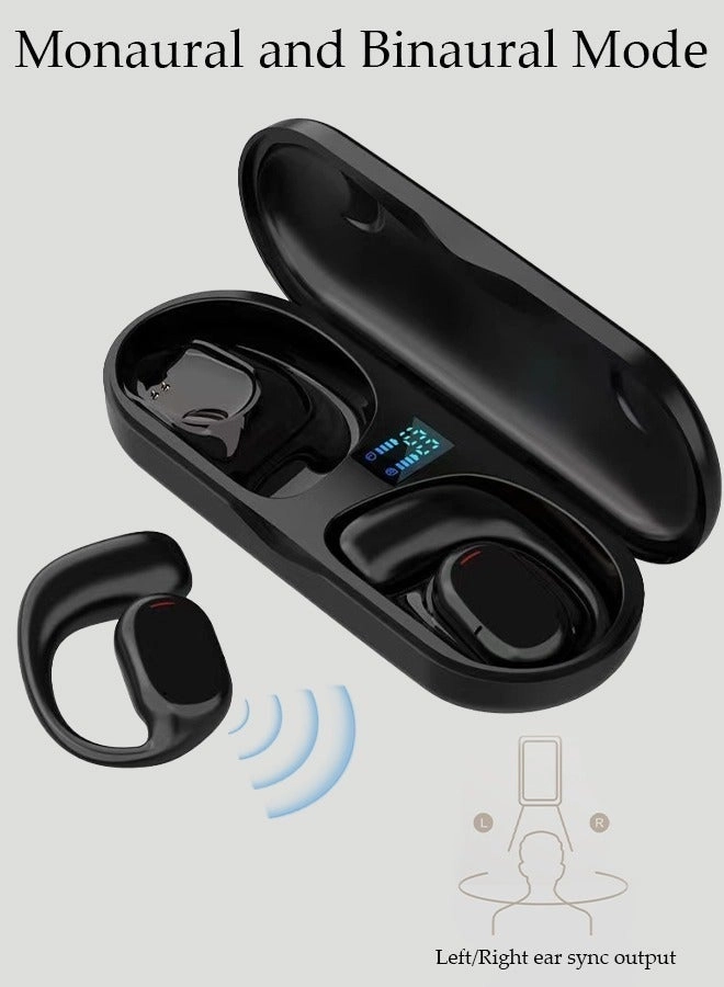Clip On Bluetooth Earphones Wireless Earbud