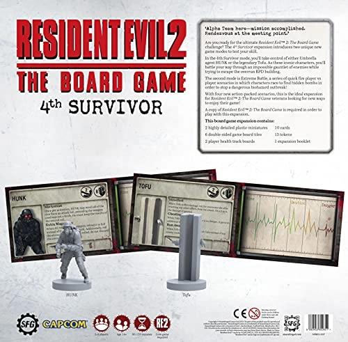 Resident Evil 2: The Board Game - Fourth Survivor