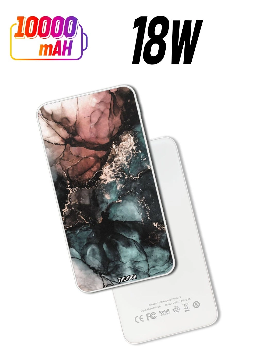 Theodor EX_PPBA101 - 10000 Watt-hour 18W PD output