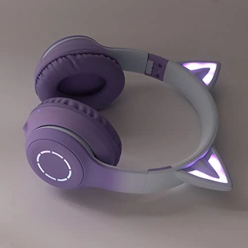 Cute Cat Ear Gaming Headphones Wireless Headset