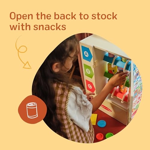 Wooden Vending Machine Playset - 16 pcs (681147002609)