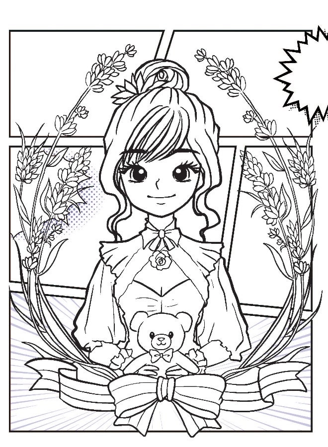 Colour Your Own Manga (Book 3)