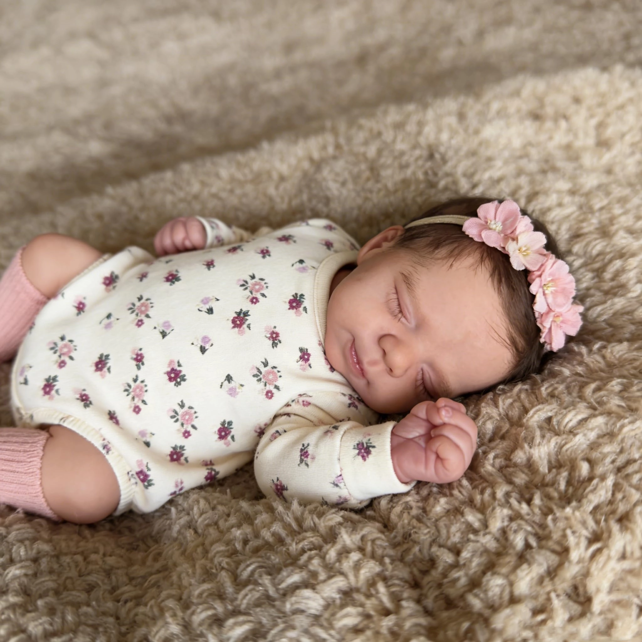 Reborn Baby Doll - 18 Inch Silicone Full Body Girl
