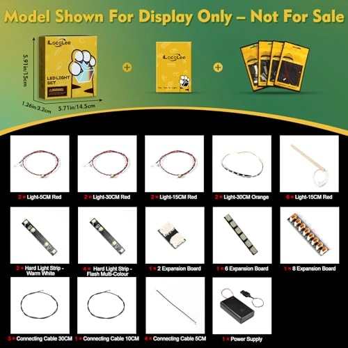 Light Kit - Compatible with LEGO 80119 Galloping Horse Canvas RC Version