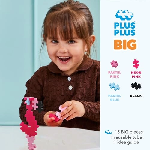 Big Tube - Flamingo 15 pcs