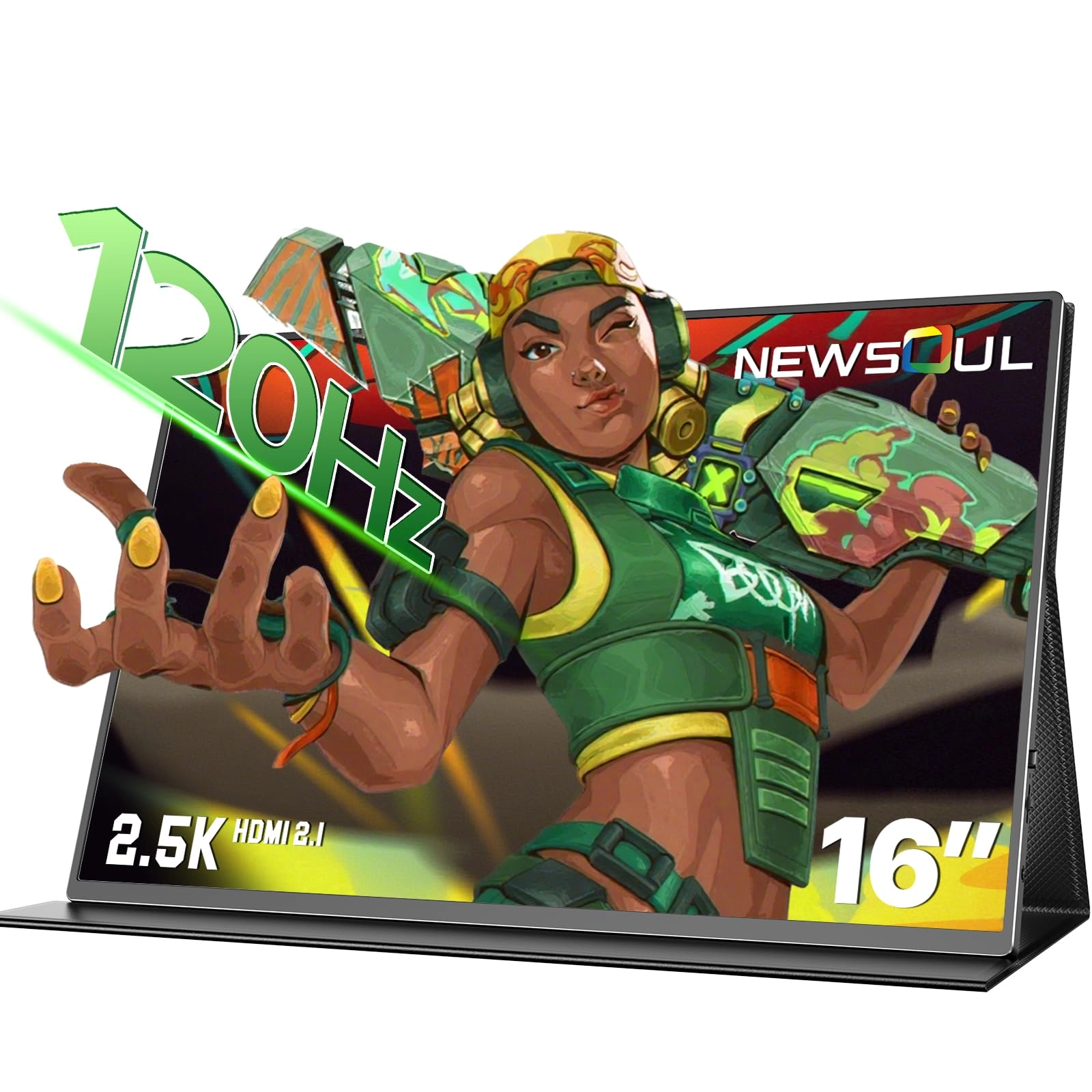 Newsoul Portable Gaming Monitor - 2K 16"