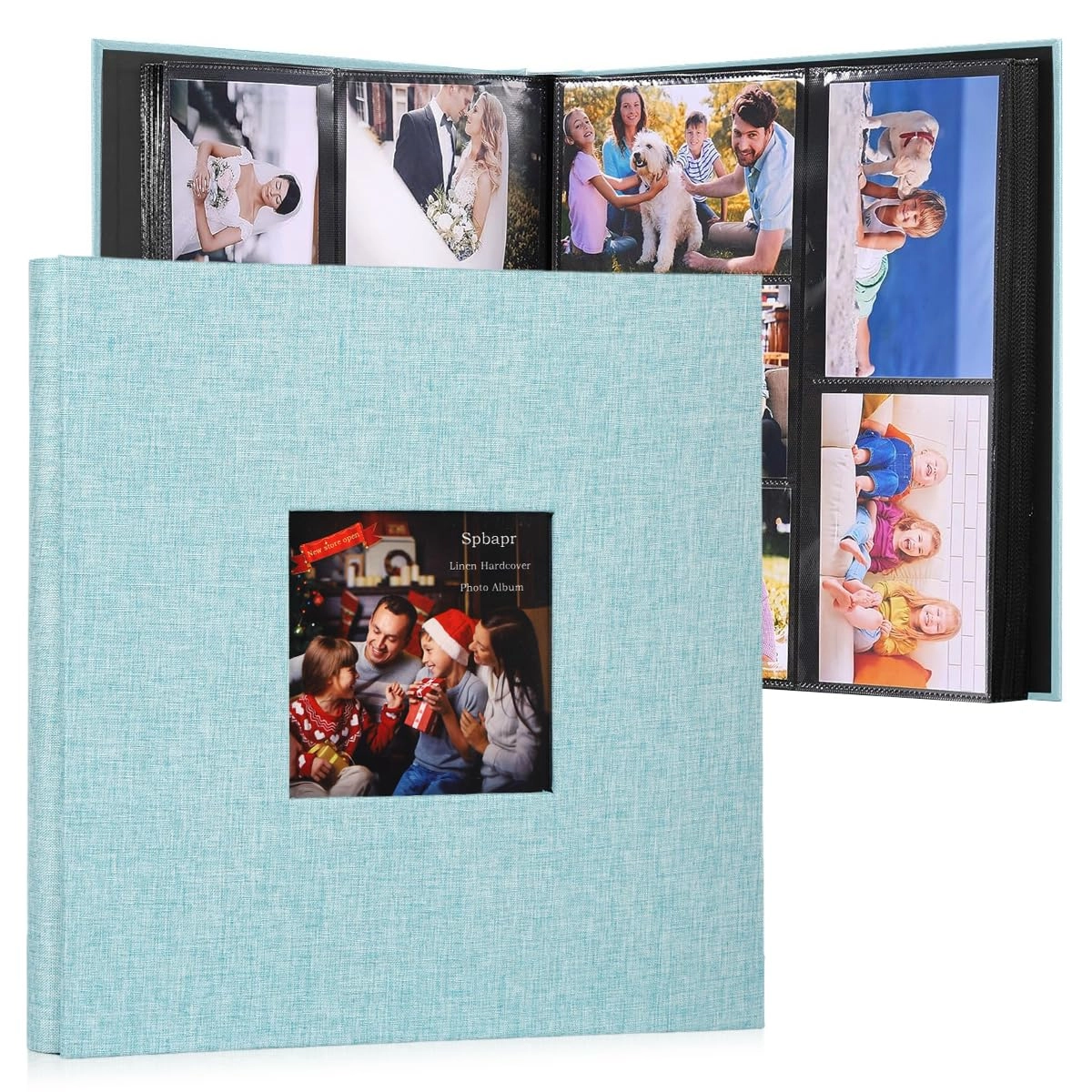 HASTHIP PA01 600 Pockets Cloth Hardcover Photo Album