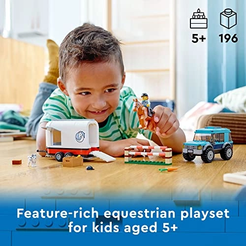 City Horse Transporter (60327) - with SUV and Horse Figure