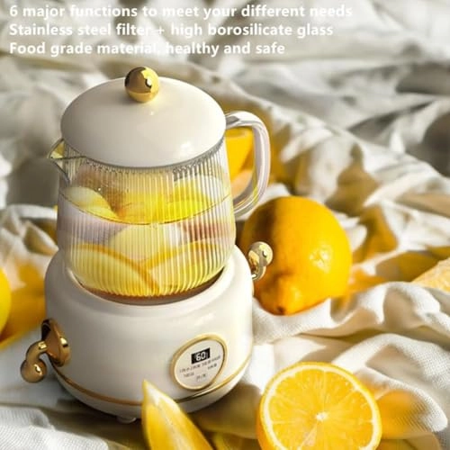 Glass Electric Kettle - 0.6 Liter