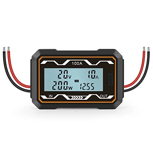 DC Power Meter - 0-60V 100A