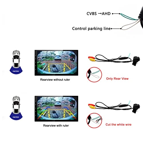 Car Rear View Camera - Night vision Wire