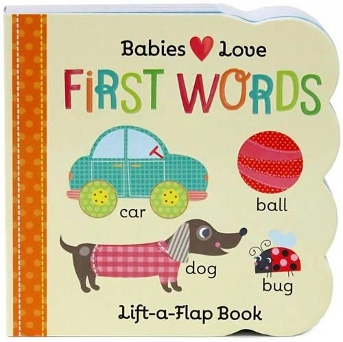 Cottage Door Press Touch & Feel First Words Cloth Book