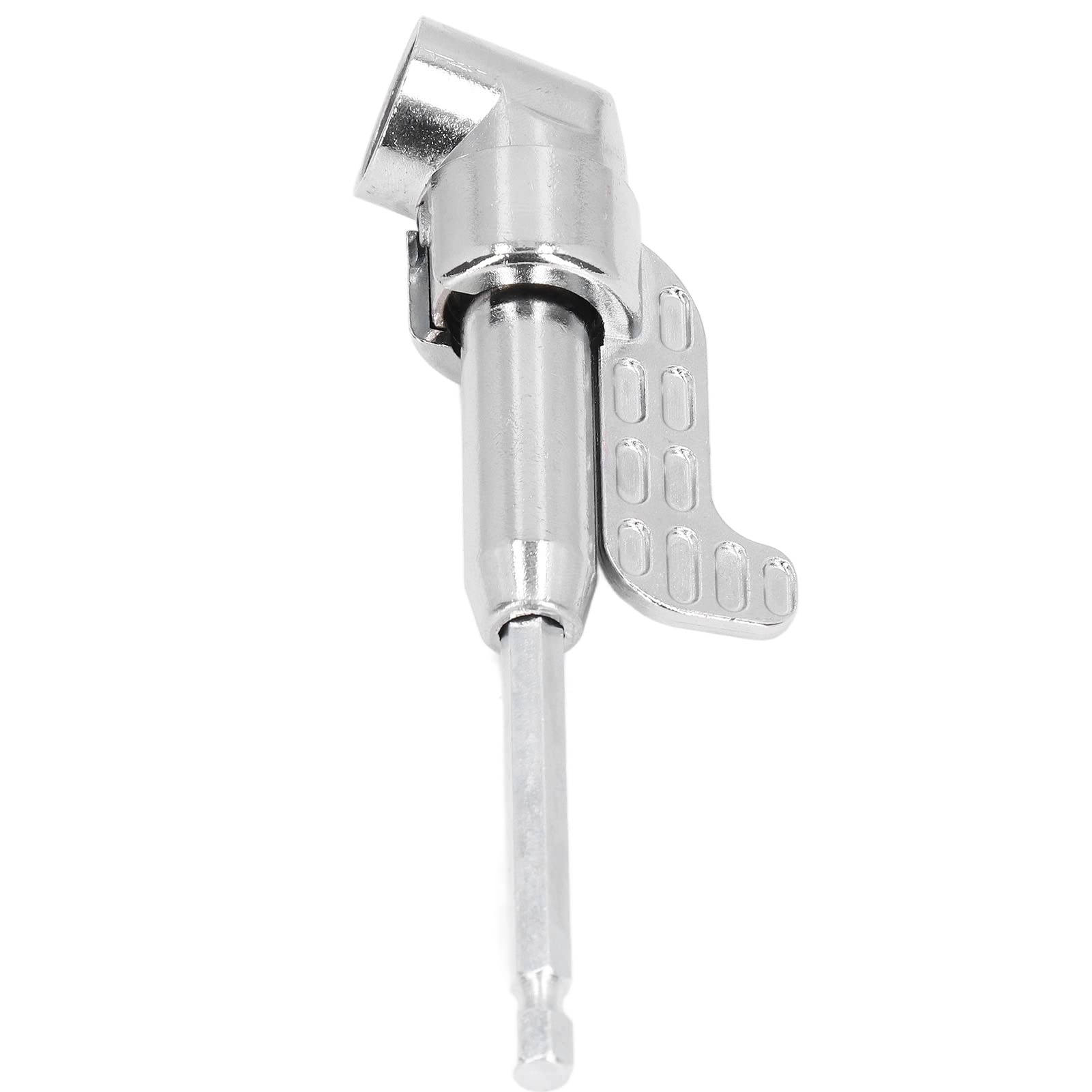Omquot Angle Drill Adapter - 105 Degree Chrome Vanadium Steel 1/4" Hex Shank