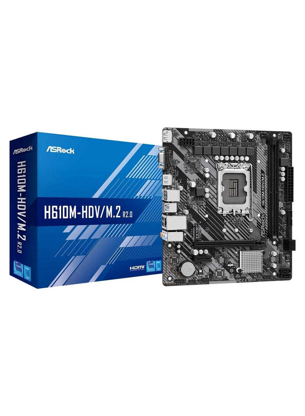 H610M-HVS/M.2 R2.0 - M-ATX LGA1700