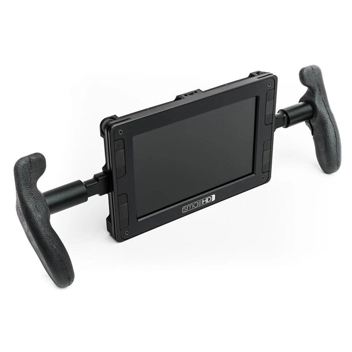 Lightweight Black Rubber Monitor Handles - Adjustable Neoprene Neck Strap Compatible with Smart 7 Series
