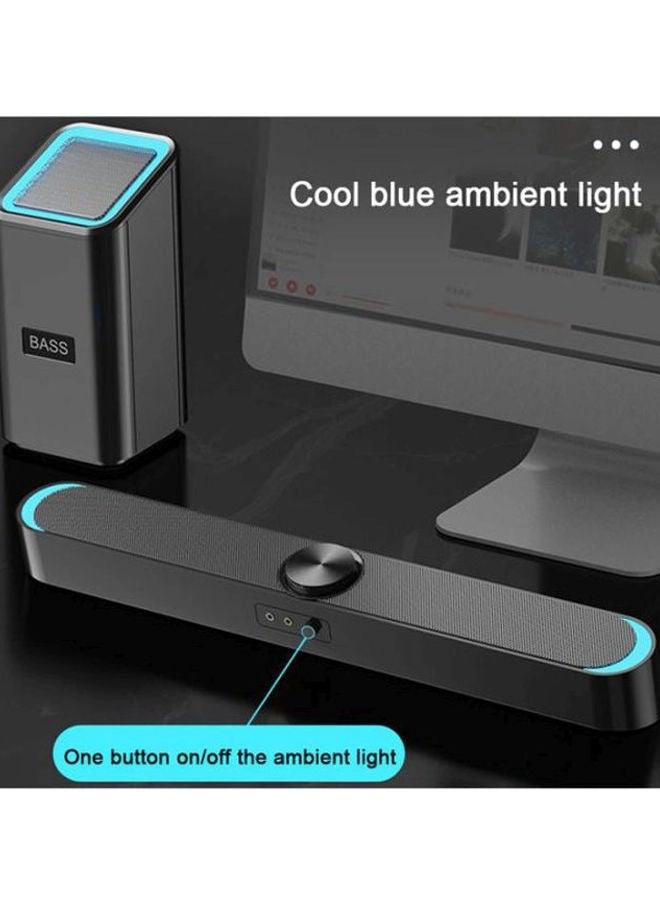 D-238 - Black/Blue 2x Speaker