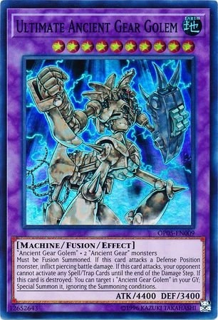 Yu-Gi-Oh! Ancient Gear Golem OP05-EN009 - Unlimited Edition