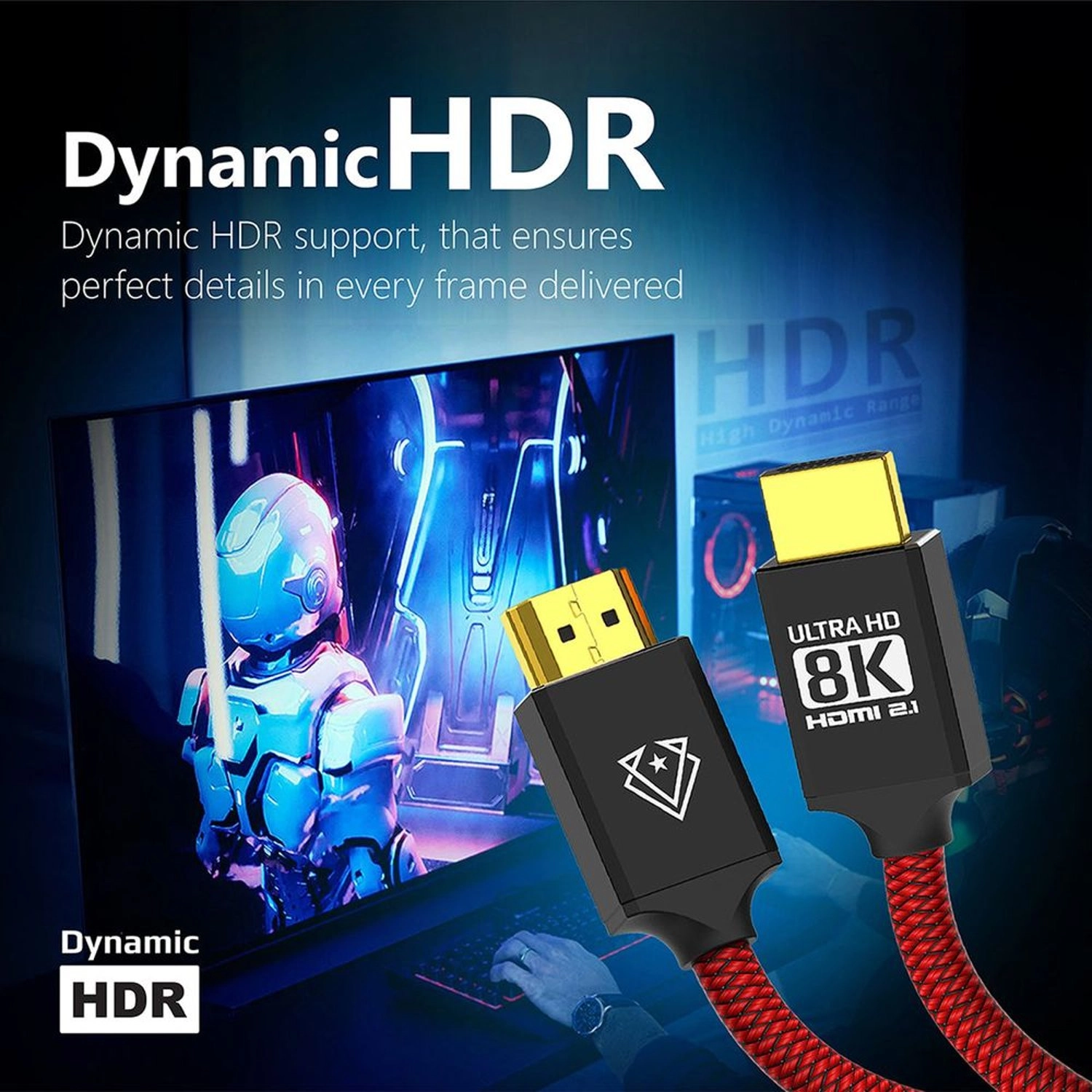 8K HDMI Cable 1.5m