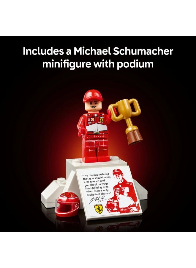 Icons Ferrari F2004 & Michael Schumacher (11375) - F1 Car Model Kit Display Set