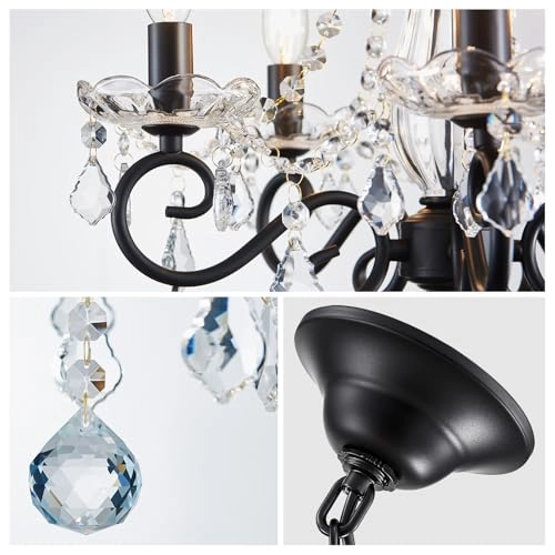 Small Crystal Chandelier