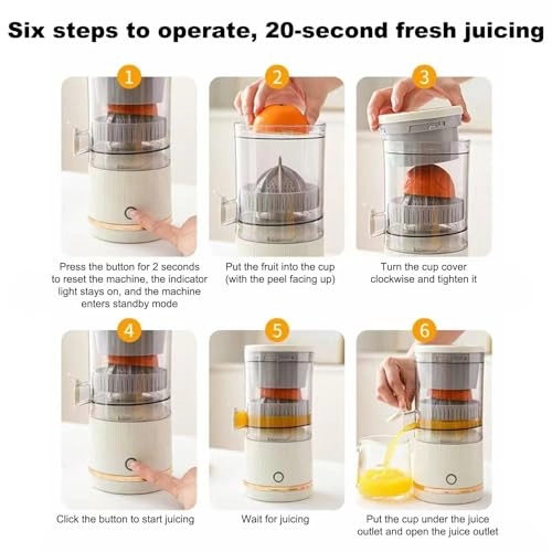 Automatic Separation Juicer - 7.4V 401ml-600ml