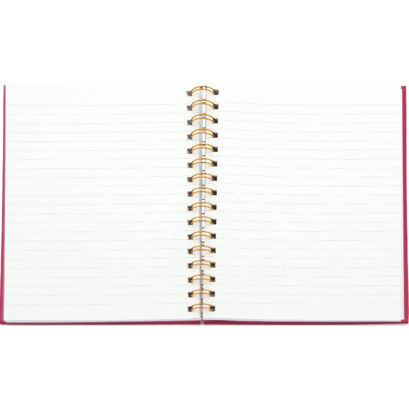 Notebook 19 X 26 cm Spiral - Grid 100 Sheets